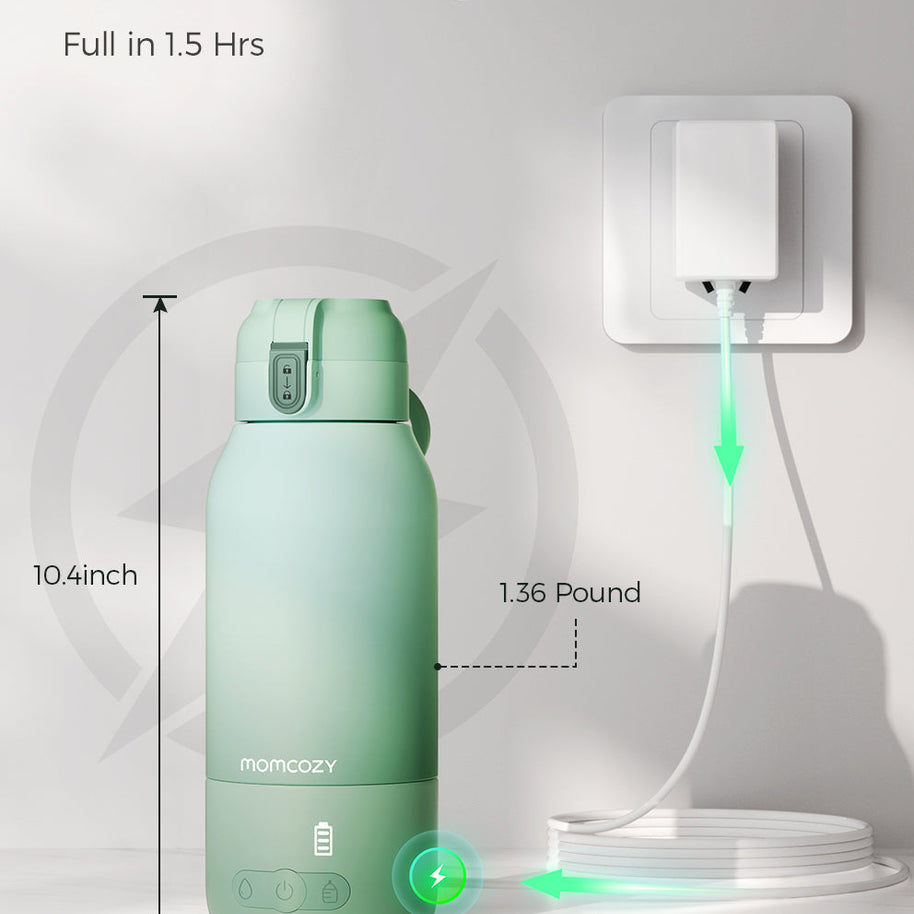 Chauffe-Biberon Nomade Momcozy 500ml - Idéal Voyage