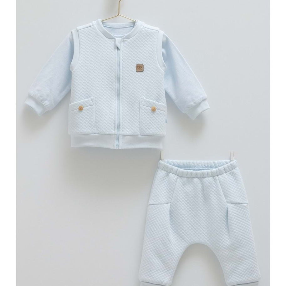 Lot de 3 ensemble 3 pièces – Bleu