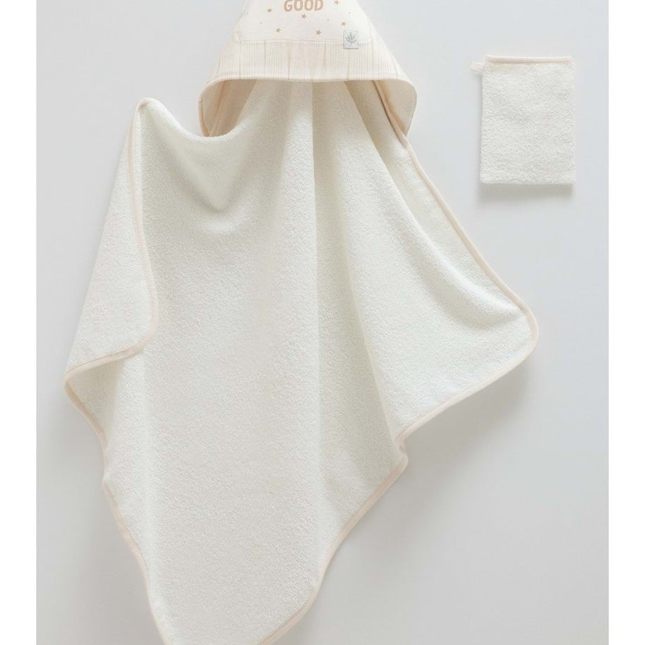 Serviette bébé – Beige – 82x90 cm