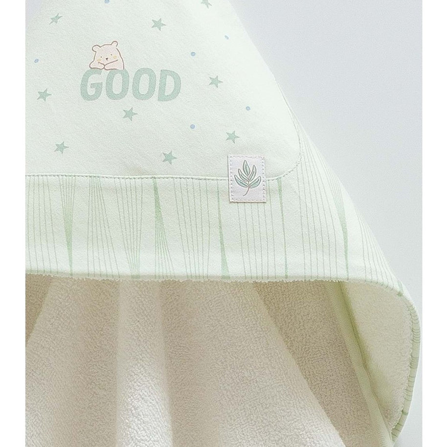 Serviette bébé – Vert – 82x90 cm