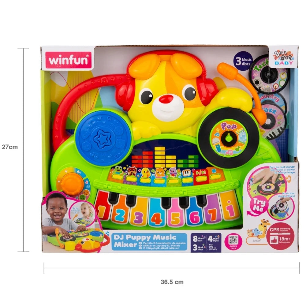 Table de Mixage DJ Puppy 18M+ – Winfun
