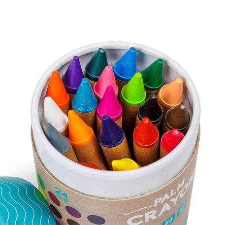 Eurekakids Crayons Pastels - 24 Pièces 3A+ - Eurekakids - Crayons Couleurs pour bébé Maroc -www.babyboss.ma