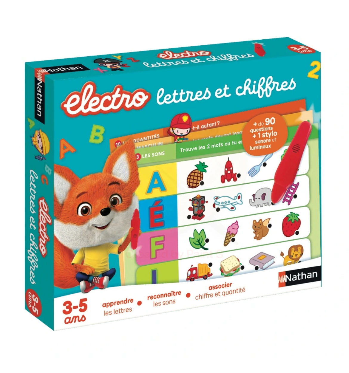 Nathan Elecro lettres et chiffres 3-5 ans