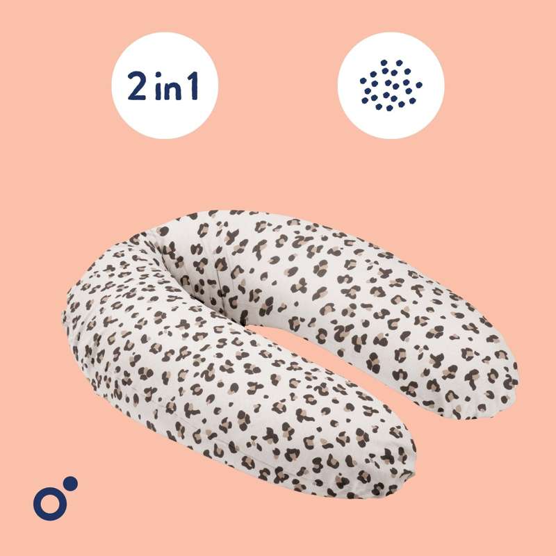 Coussin d'allaitement et maternité BUDDY Spring Doomoo - Leopard