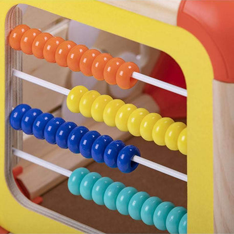 Eurekakids - Cube Géant En Bois Circus 18M+ - Eurekakids - Cubes d'Activités pour bébé Maroc -www.babyboss.ma