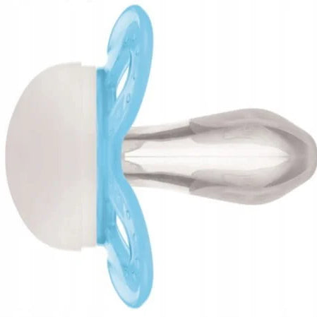 MAM Night Soothers 0-6+ Months Pack of 2, Glow in the Dark Baby Soothers with Self