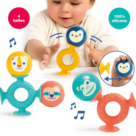 Smac Pop – Jeu d’éveil innovant de LUDI pour stimuler les sens de votre enfant