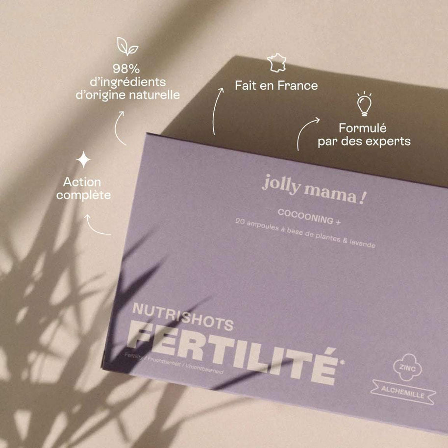 COCOONING + BOOSTE LA FERTILITÉ - Jolly Mama : Soutien Naturel Préconception - Jolly Mama Maroc - pour bébé Maroc -www.babyboss.ma