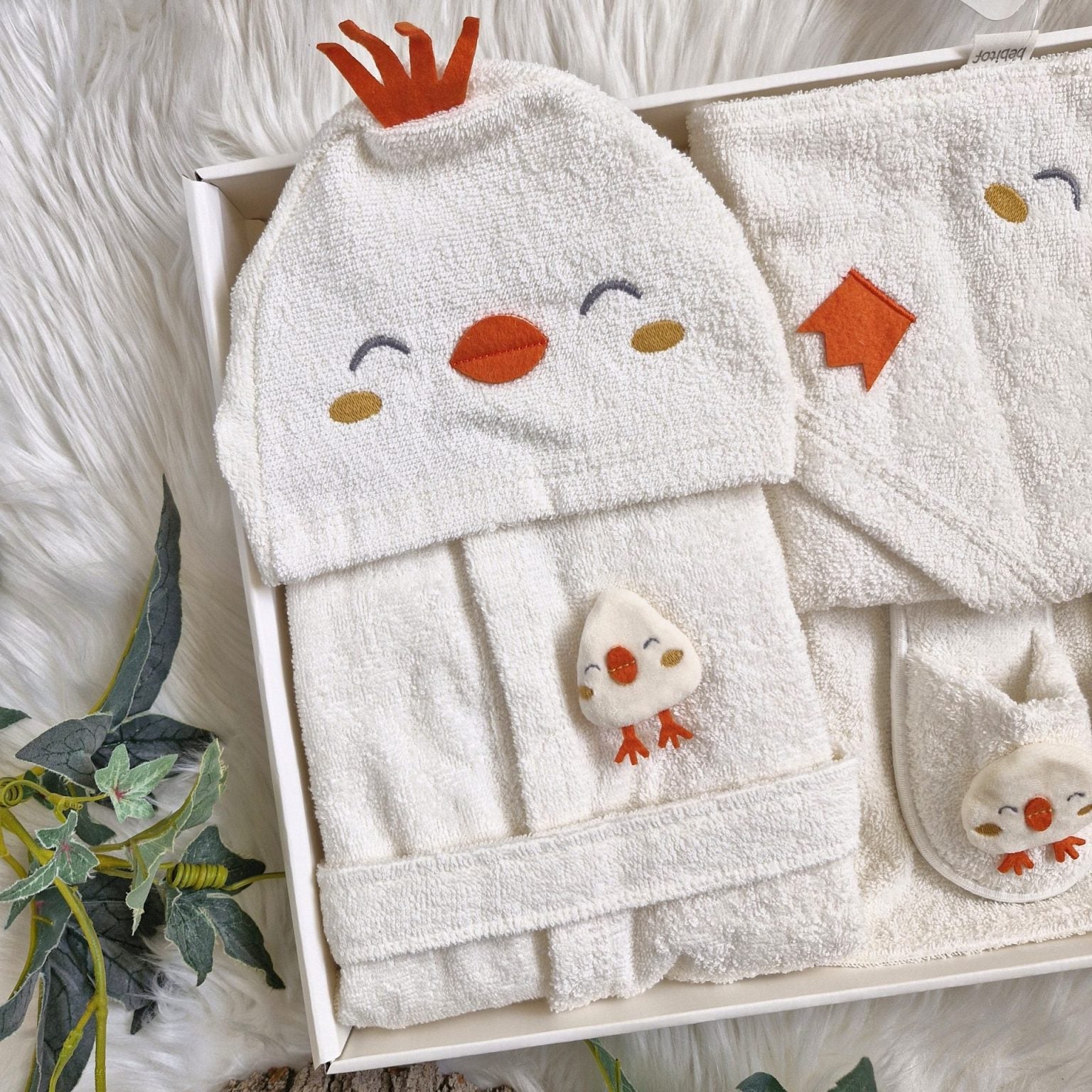 Ensemble sortie de bain pour bébé Bebitof