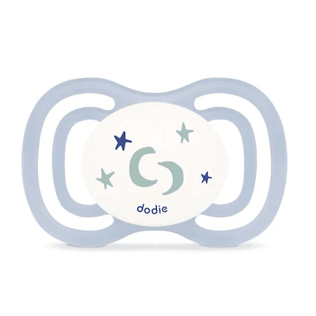 Lot de 2 Sucettes Dodie Anatomiques 0-6 mois Glow in the dark - Vert - Dodie - Sucettes pour bébé Maroc -www.babyboss.ma