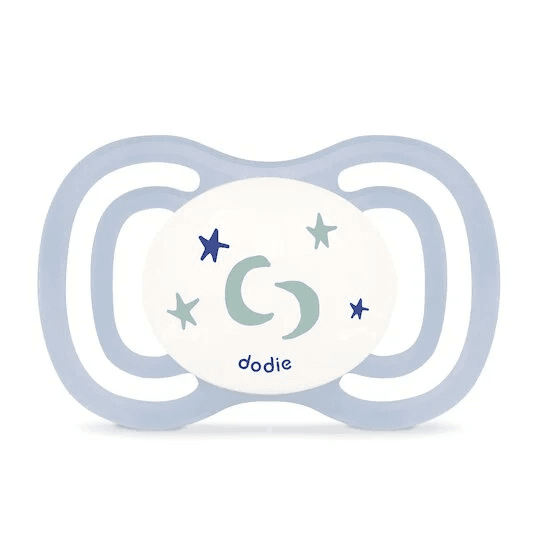Lot de 2 Sucettes Dodie Anatomiques 0-6 mois Glow in the dark - Vert - Dodie - Sucettes pour bébé Maroc -www.babyboss.ma