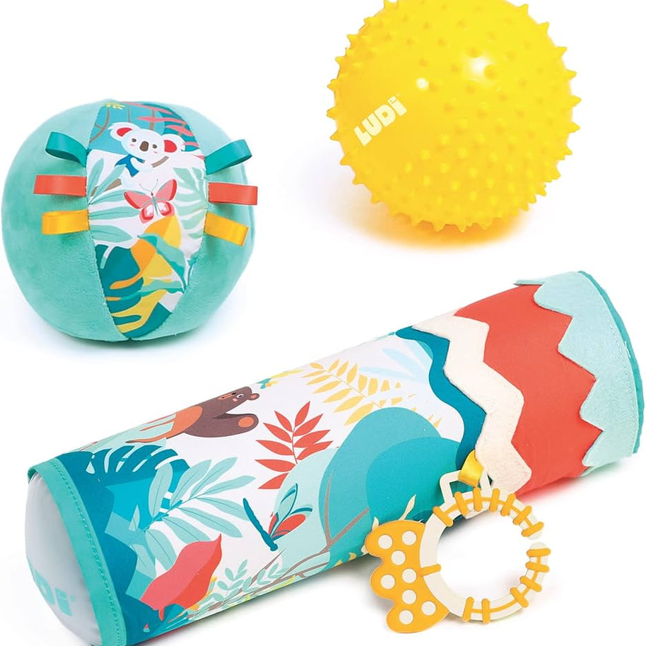 Ludi Coffret sensoriel Tube et balles