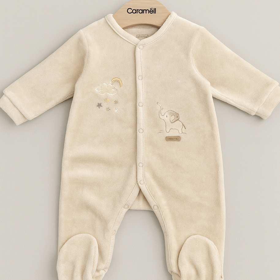 Grenouillère pour bébé - Caramell