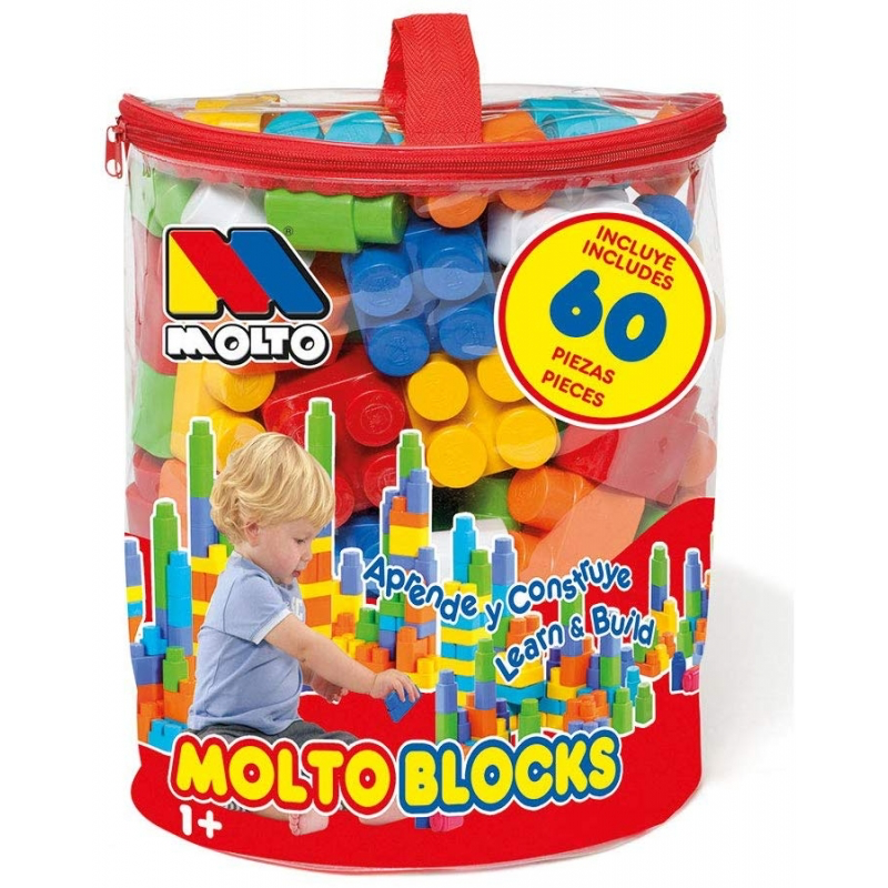Molto - Sac De Blocs 60 Pcs
