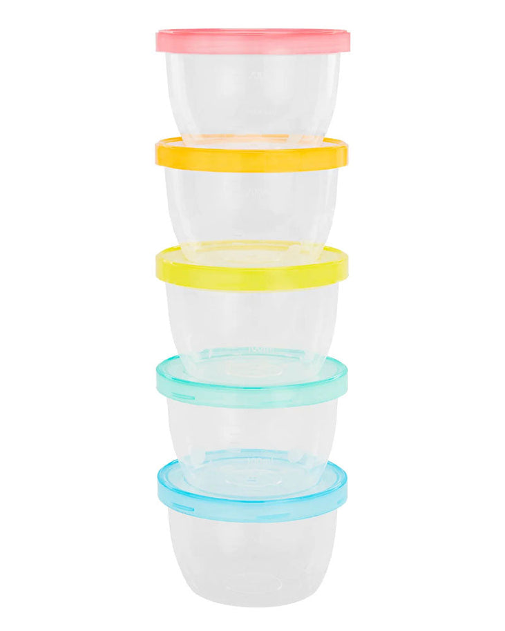 Badabulle 5x250ml maxi portion storage pots