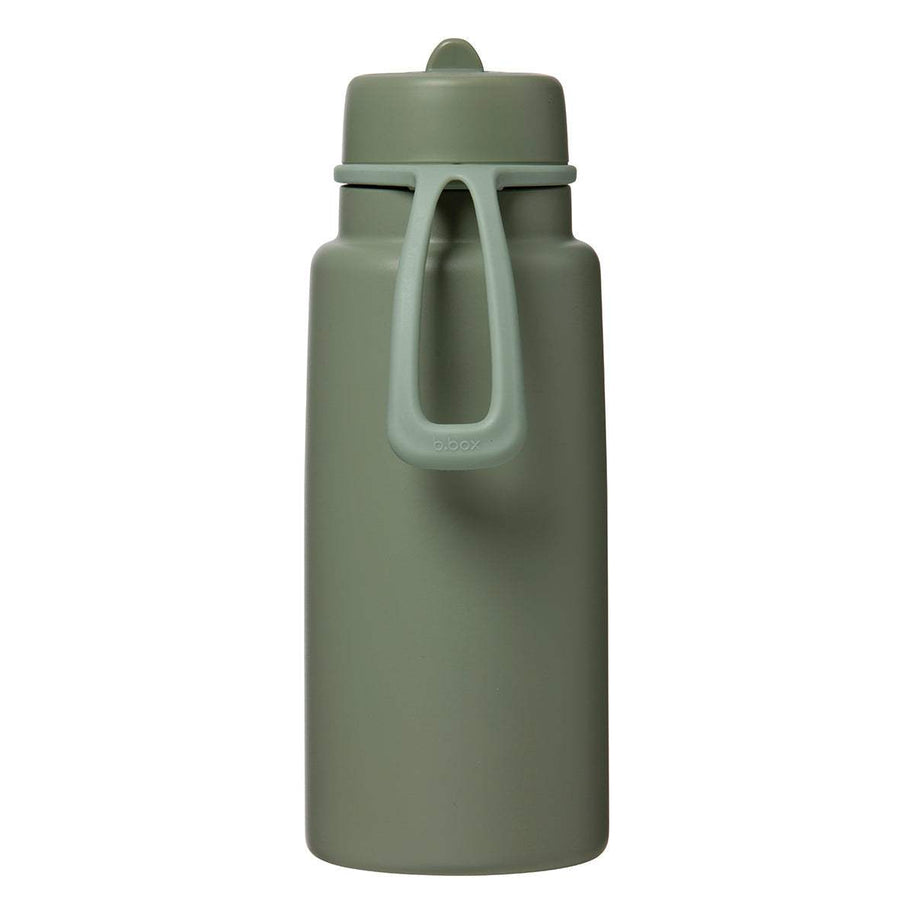 Gourde Isotherme Flip Top BBox 1L - olive - BBOX USA - Insulated Flip Top - 1000ml pour bébé Maroc -www.babyboss.ma