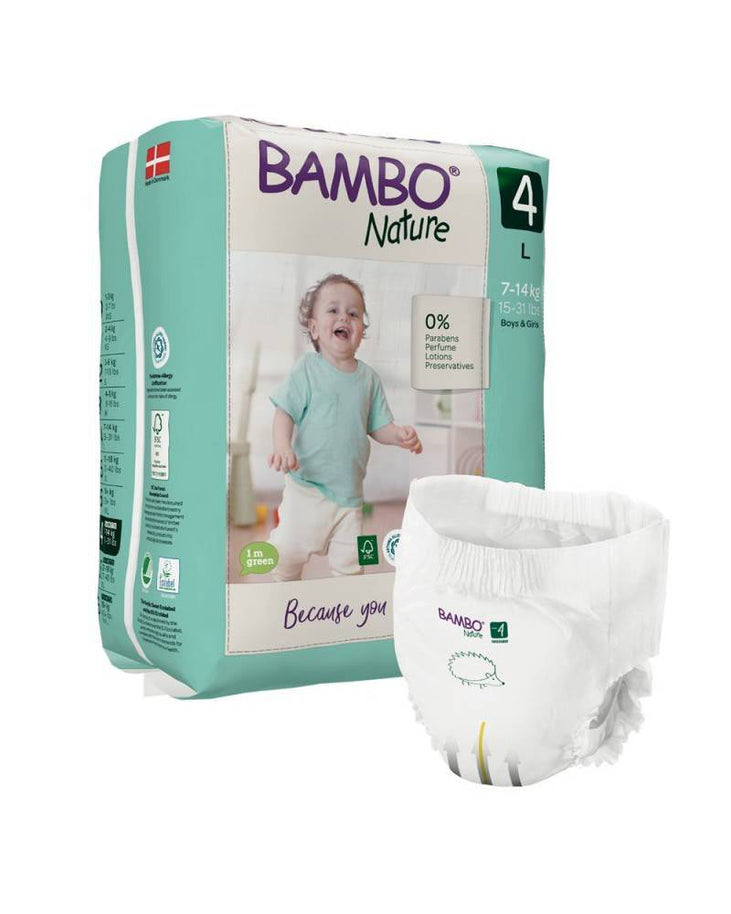 Culottes de aprendizaje Bambo Nature Talla 4 (7-14kg) 20 unidades