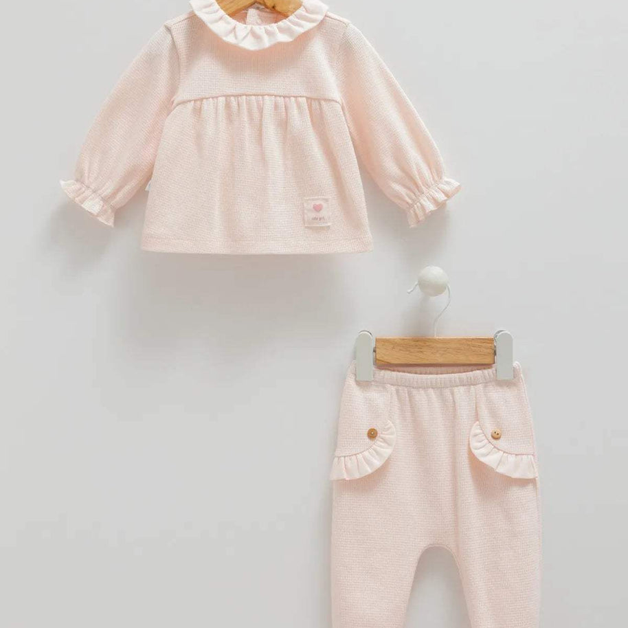 Ensemble pour bébé 2 pièces - Caramell - Caramell - Ensemble pour bébé Maroc -www.babyboss.ma