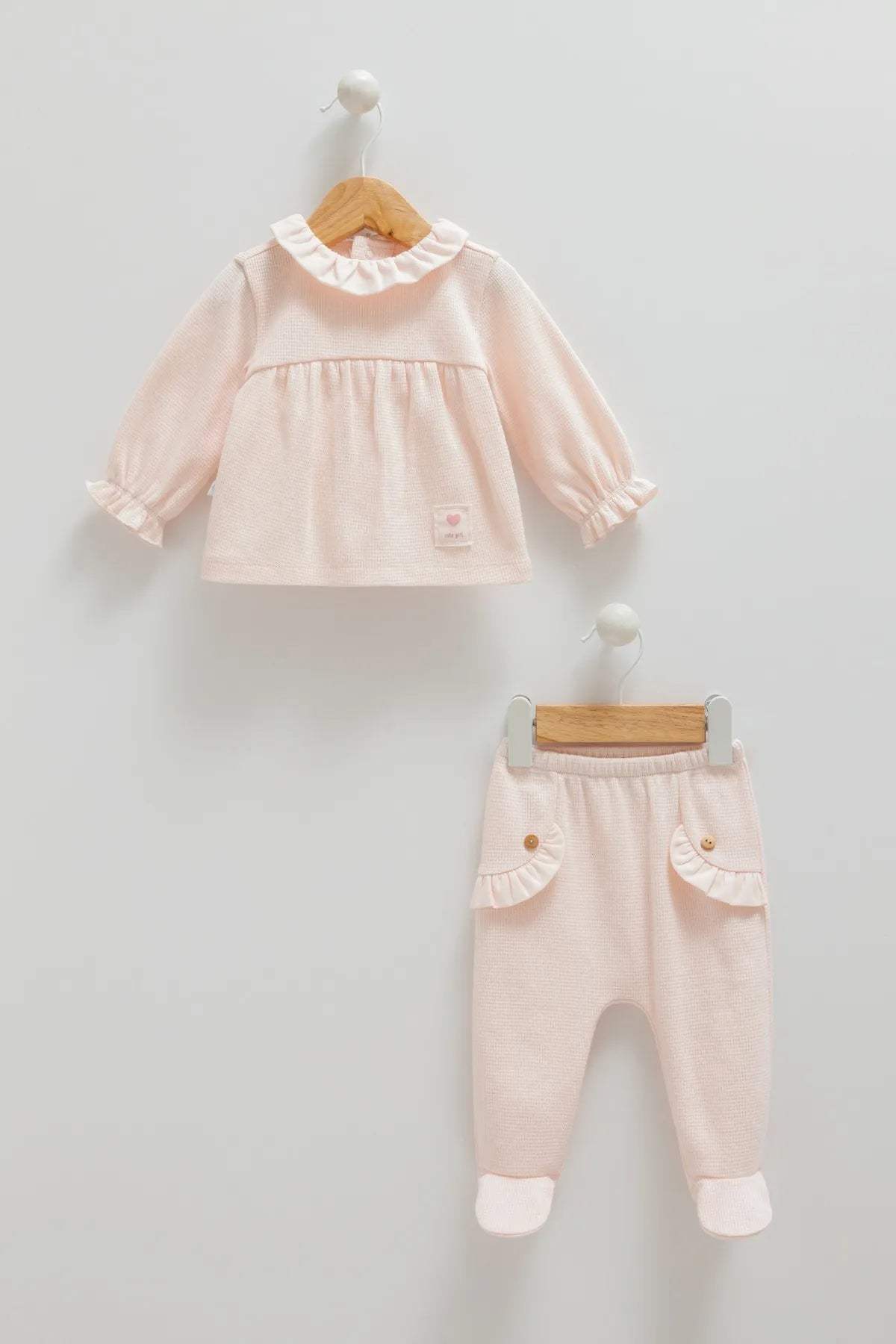 Ensemble pour bébé 2 pièces - Caramell - Caramell - Ensemble pour bébé Maroc -www.babyboss.ma