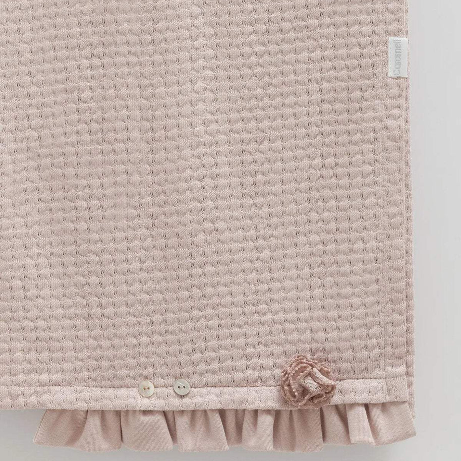 Couverture pour bébé, vison, 90x90 cm