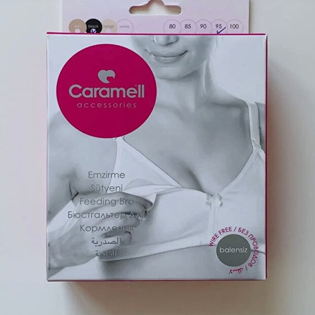 Soutien-gorge allaitement blanc - Caramell - Soutien-gorge pour bébé Maroc -www.babyboss.ma