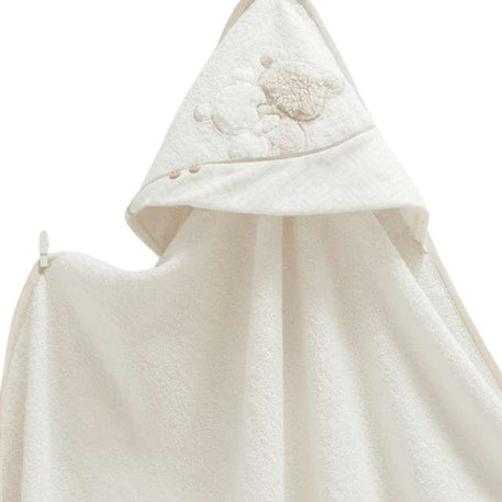 Sorties de bain beige - Caramell - Poncho pour bébé Maroc -www.babyboss.ma
