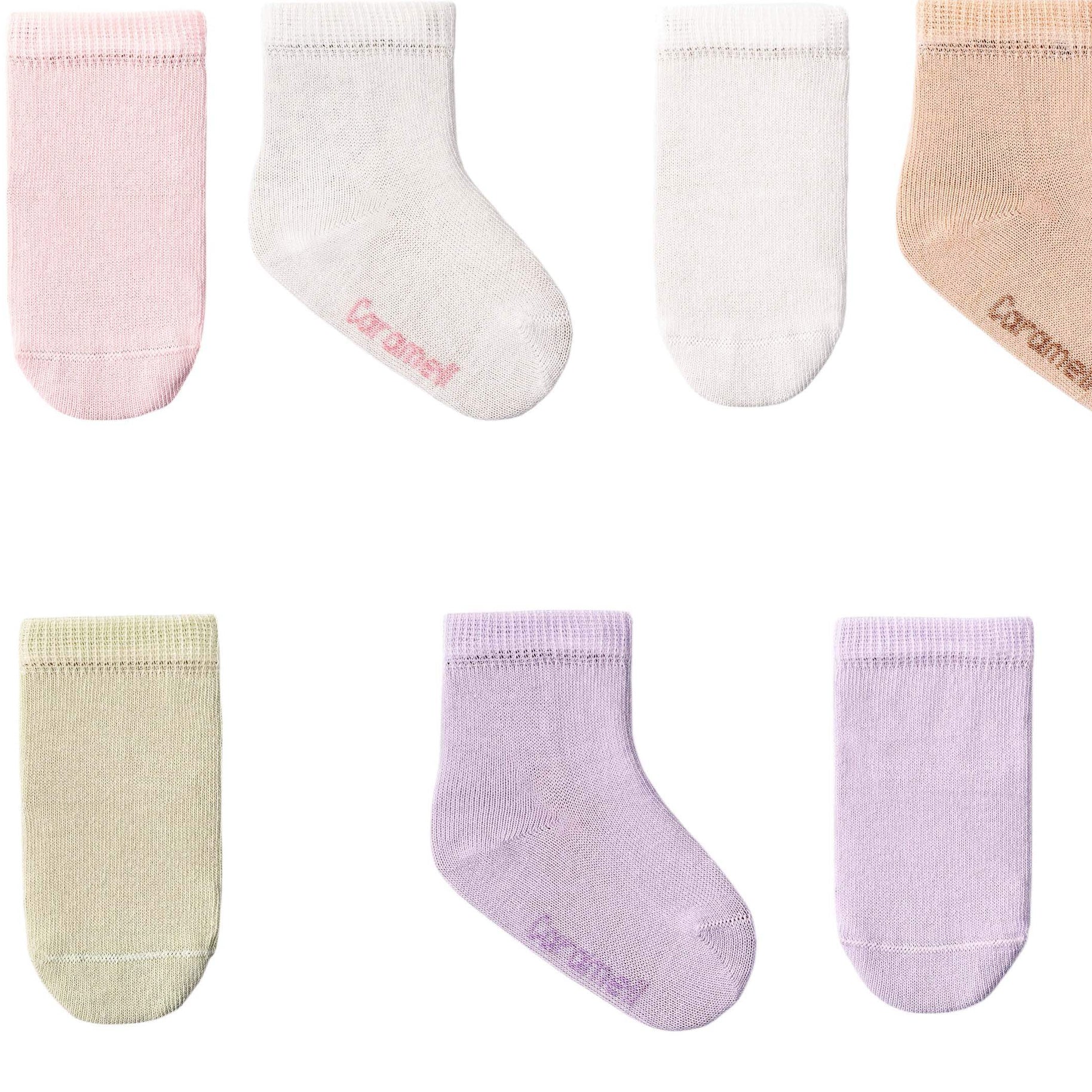 Chaussettes bébé 5 paires - Caramell - caramell - Chaussettes pour bébé Maroc -www.babyboss.ma