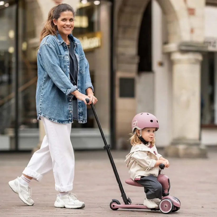Scoot & Ride Trottinette 3en1 Highwaykick 1 Push and Go – Wildberry