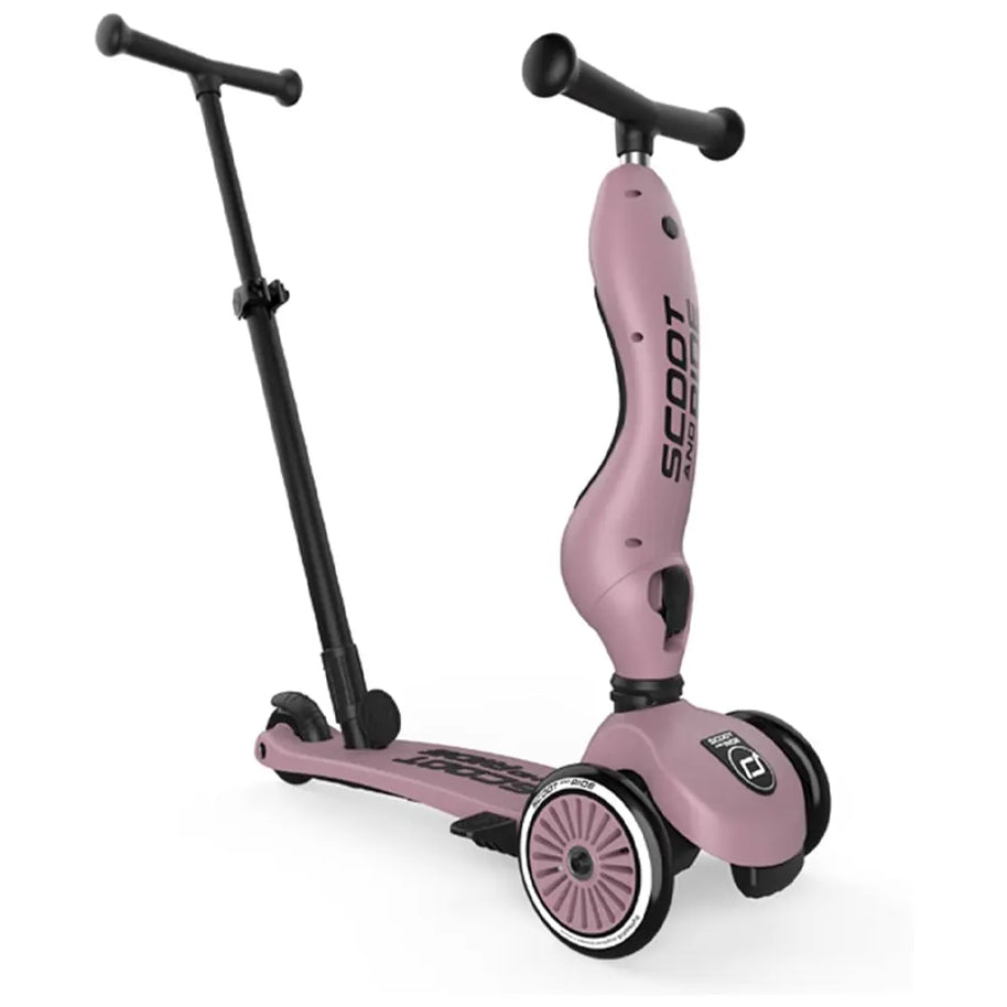 Scoot & Ride Trottinette 3en1 Highwaykick 1 Push and Go – Wildberry