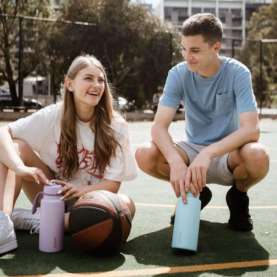 Gourde Isotherme Flip Top BBox 1L - lilac love - BBOX USA - Insulated Flip Top - 1000ml pour bébé Maroc -www.babyboss.ma