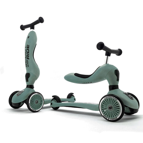 Scoot And Ride  Trottinette 2en1 Highwaykick 1 - Forêt