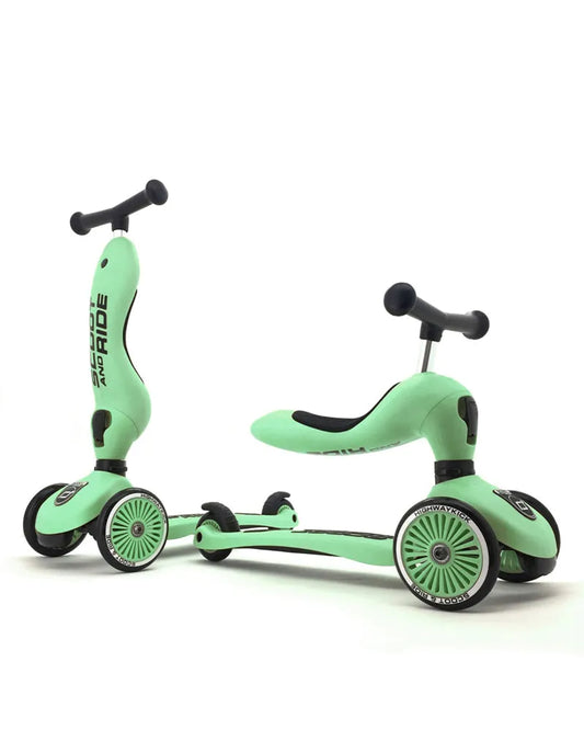 Scoot And Ride Trottinette 2en1 Highwaykick 1 - Kiwi