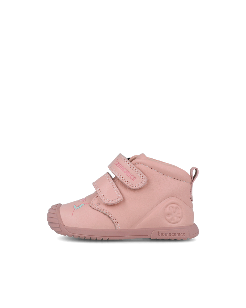 Biogateo Booties Birdie Pink - Biomecanics Maroc - Chaussures premier pas et enfants pour bébé Maroc -www.babyboss.ma