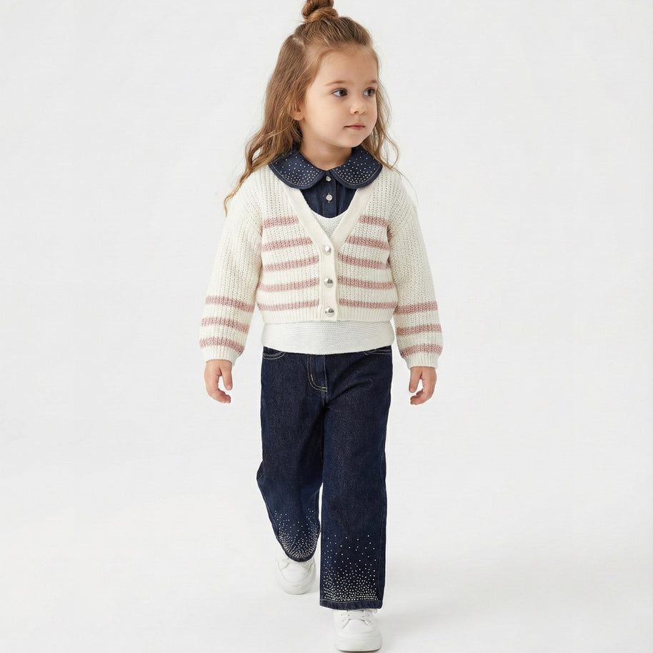 Ensemble 3 pièces - Veysi Bebe - Vêtements Premium pour bébé Maroc -www.babyboss.ma