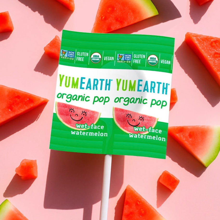 Sucettes biologiques YumEarth AROMATISÉES AUX FRUITS - Yumearth - 