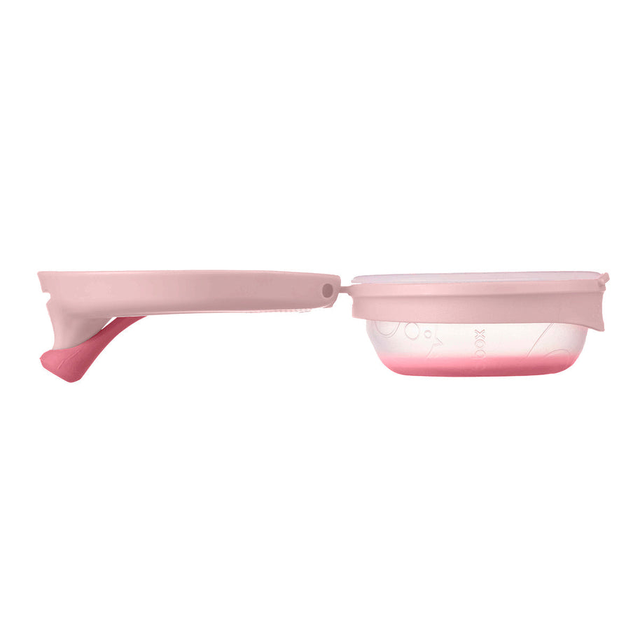 Gourde Réutilisable Silicone b.box Fill + Feed - blush - b.box - Fill+Feed pour bébé Maroc -www.babyboss.ma