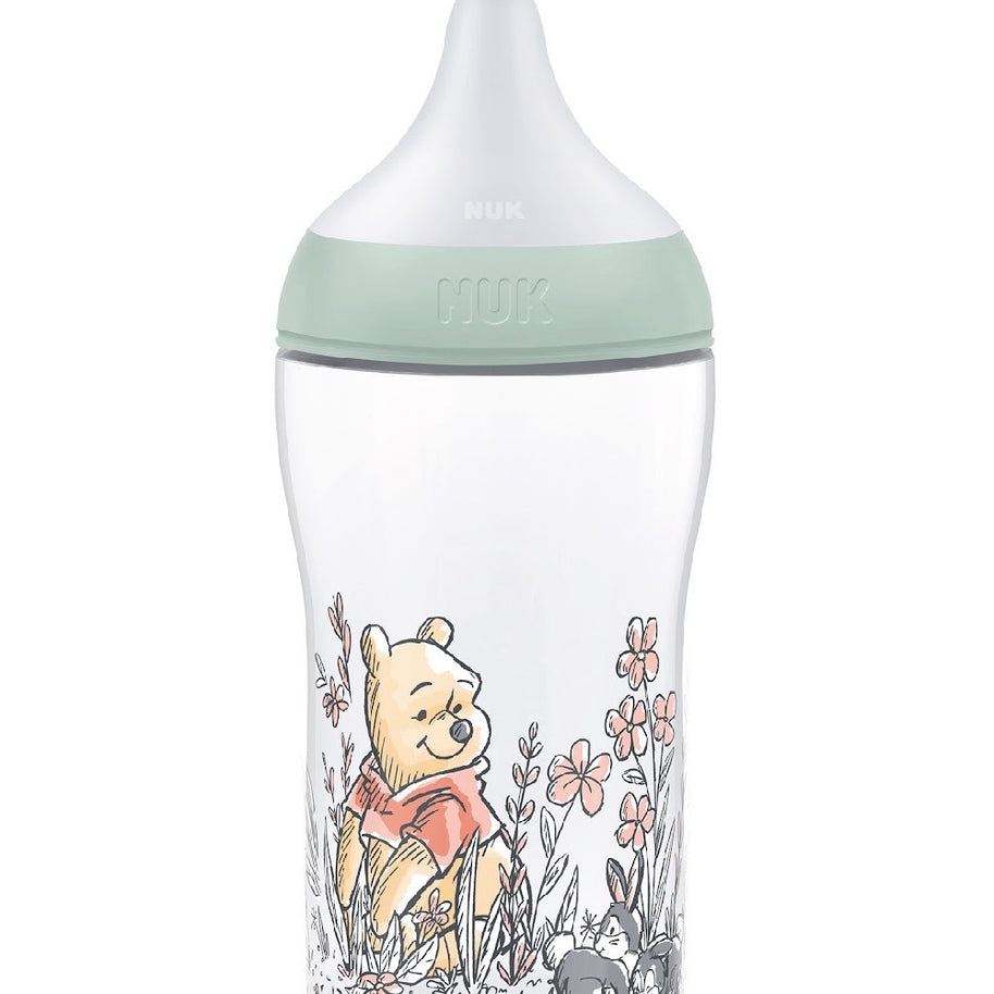 Biberon NUK Perfect Match avec tétine en silicone souple 260ml Winnie The pooh