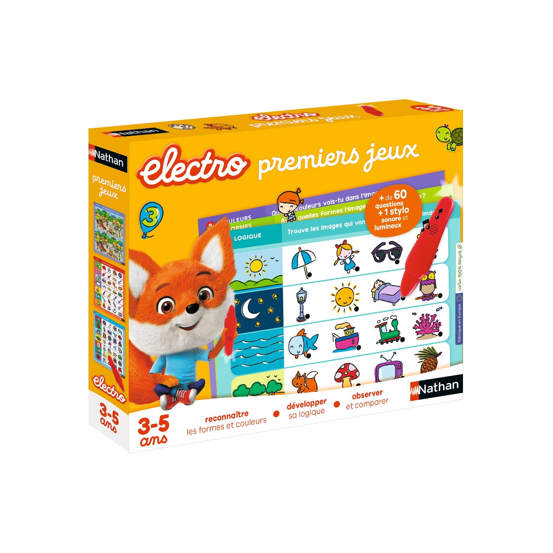Nathan Elecro Premiers jeux 3-5 ans
