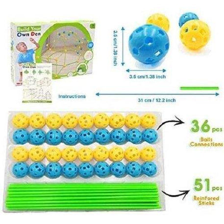 Jeu de construction de tente - babyboss toys - pour bébé Maroc -www.babyboss.ma