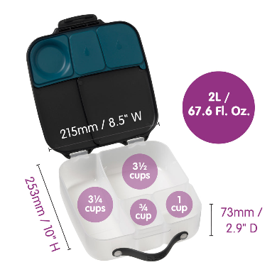 Lunchbox Bbox 2 litres - Night Vision