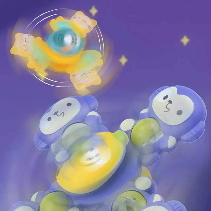 3 Spiners ventouse - babyboss toys - pour bébé Maroc -www.babyboss.ma
