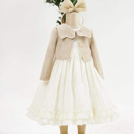 Robe Douce avec bandeau pour Bébé - babyboss Mode - pour bébé Maroc -www.babyboss.ma