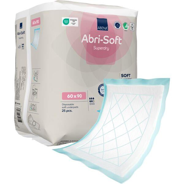 30 Protections du lit Abri-soft Superdry abena 60x90