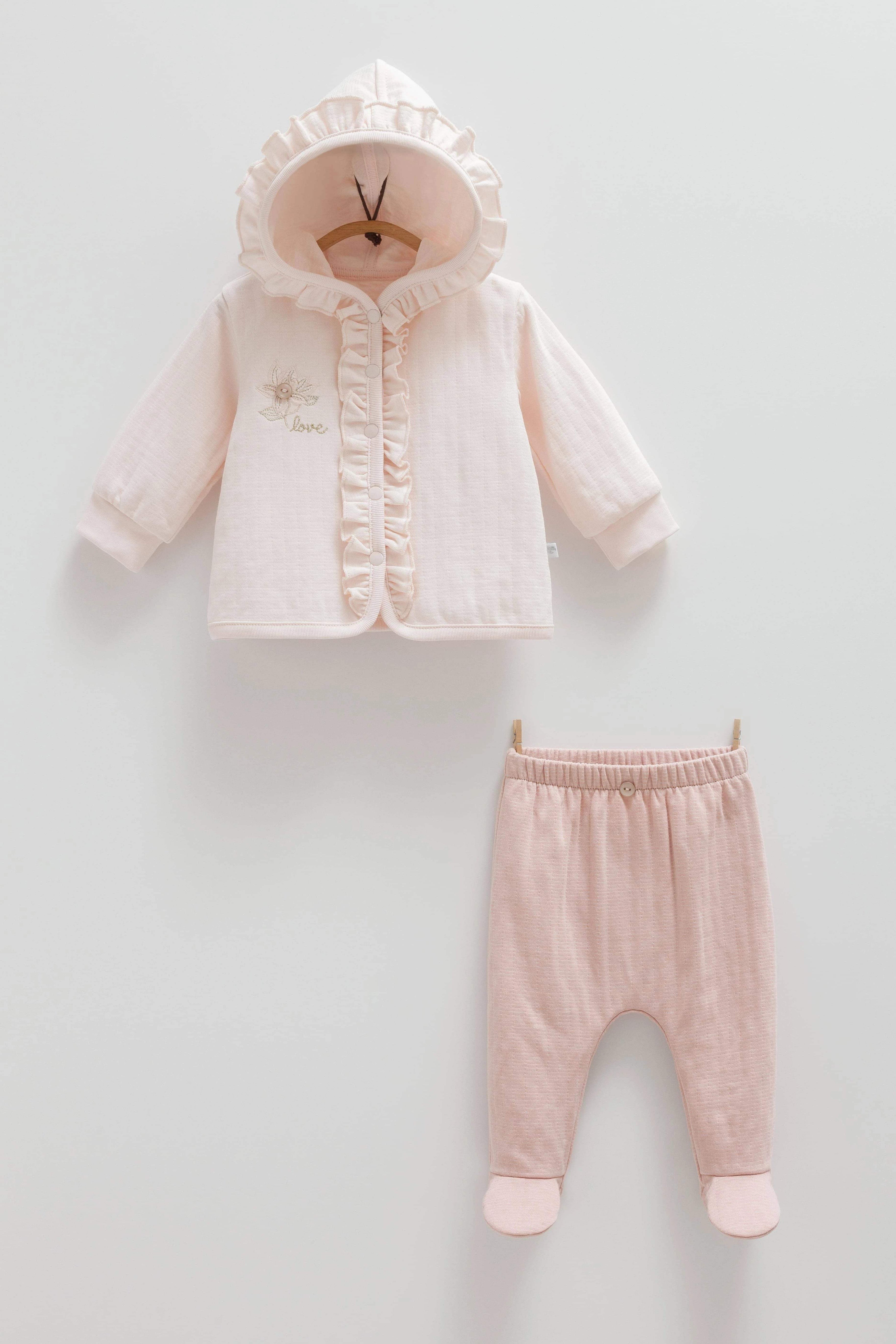 Ensemble pour bébé 2 pièces - Caramell - caramell - Ensemble pour bébé Maroc -www.babyboss.ma