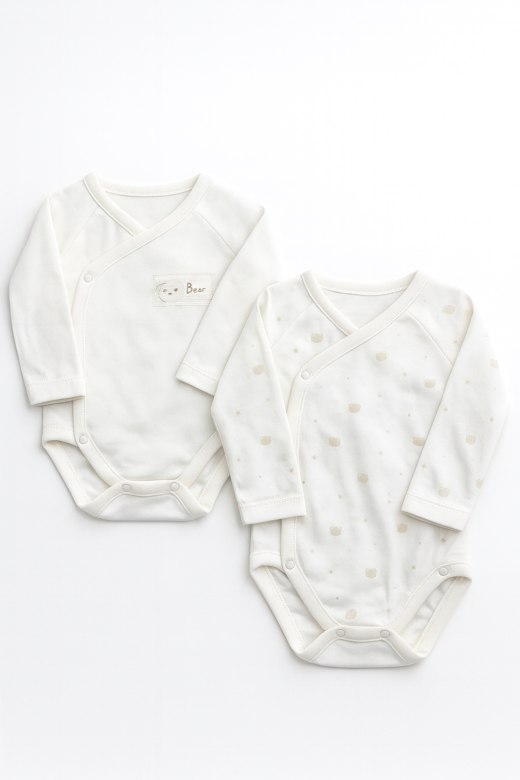 Lot de 2 bodies– Ecru