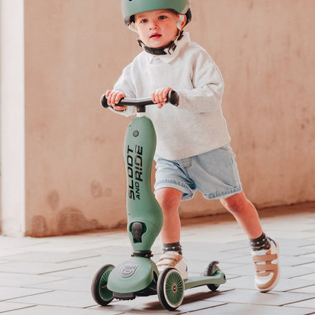 Scoot And Ride  Trottinette 2en1 Highwaykick 1 - Forêt