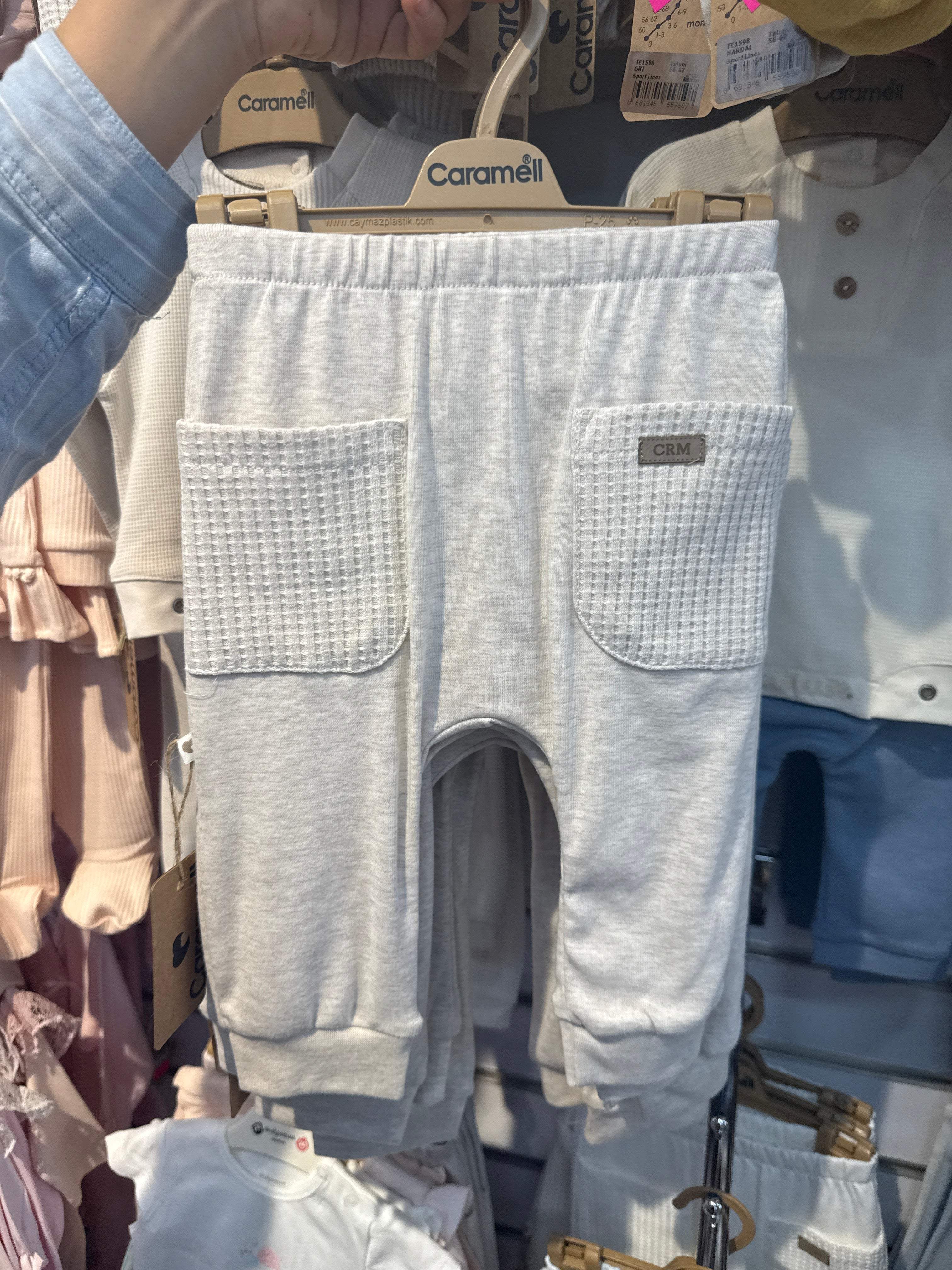 Lot de 2 Pantalons bébé - Caramell - Caramell - Pantalon pour bébé Maroc -www.babyboss.ma