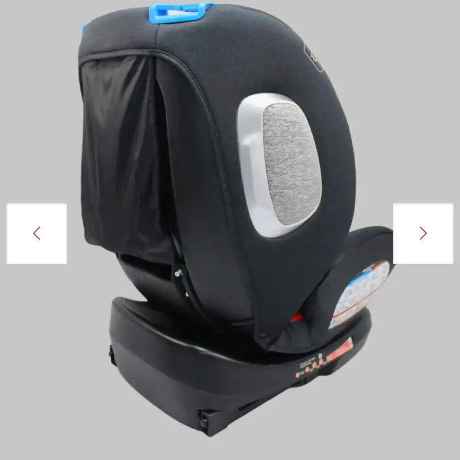 360 DEGRÉS SIEGE AUTO ISOFIX BEIGE BURBAY gris - isofix - SIEGE AUTO pour bébé Maroc -www.babyboss.ma