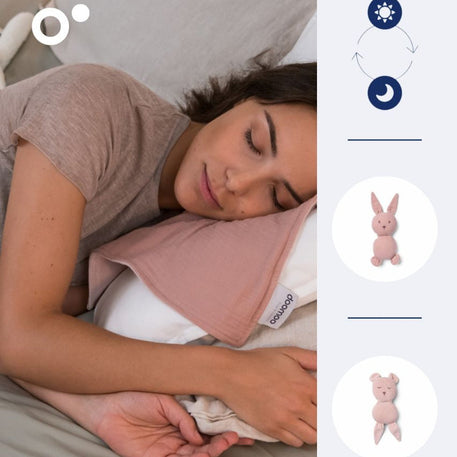 Doomoo You&Me doudou réconfortant - Rose
