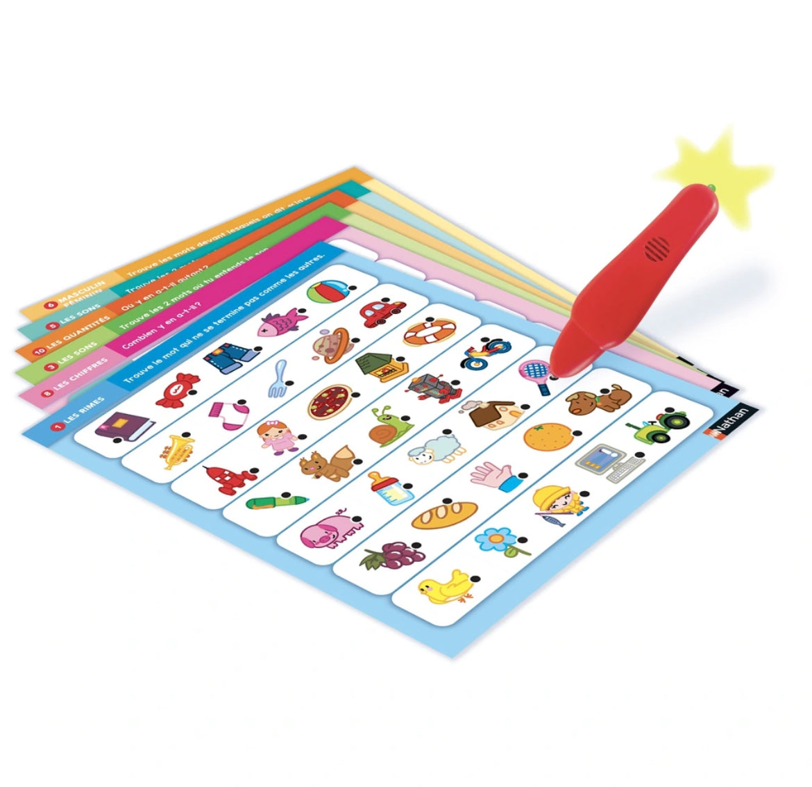 Nathan Elecro lettres et chiffres 3-5 ans